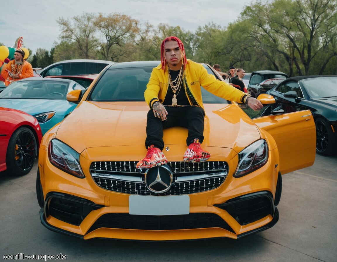 Beeinflussung des Vermögens durch Online-Präsenz   - 6ix9ine Vermögen » Musik und Millionen